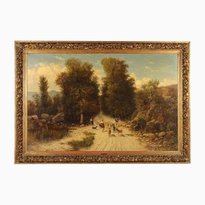 Achille Dovera, Untitled, Oil on Canvas, Framed