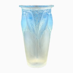 Ceylan Vase in Opalescent Glass by R. Lalique, 1924
