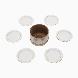 Ashtrays with Box by Gucci for Gucci, 1970s, Set of 7