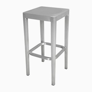 Postmoderner Amerikanischer Aluminium Hocker von Philippe Starck für Emeco, 2000er