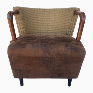 Art Deco Modernist Armchairs, 1930s-1950s, Set of 2