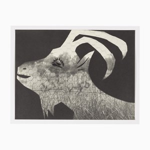 Pablo Picasso, Diurnes "La chèvre au grillage", 1962, litografia offset