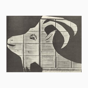 Pablo Picasso, Diurnes "La chèvre à la caisse d'emballage", 1962, offset lithograph