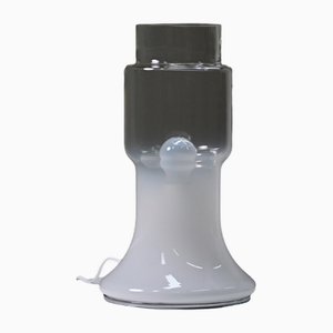 Lampada da tavolo in vetro, Italia, anni '70