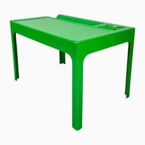 Scrivania Pop Art verde di Marc Berthier per Roche Bobois, anni '70