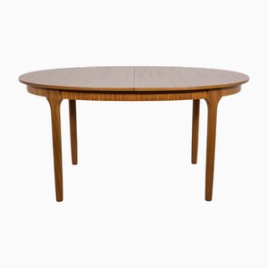 Mid-Century Teak Oval Extendable Dining Table from McIntosh, United Kingdom, 1960s