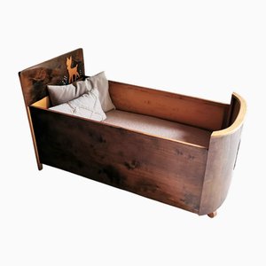 Mid-Century Modern Children's Bed by Bambily, Belgium, 1950s