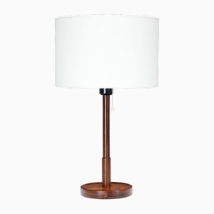Rosewood Model 6120 Table Lamp from Falkenbergs Belysning, Sweden, 1950s