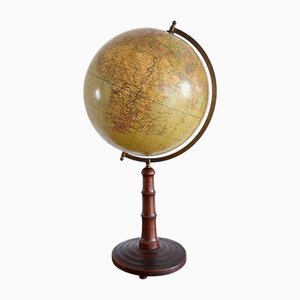 Vintage German Globe from Paul Räth & Dr. A. Krause, 1920s
