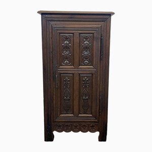 Mueble rústico antiguo de roble, década de 1800