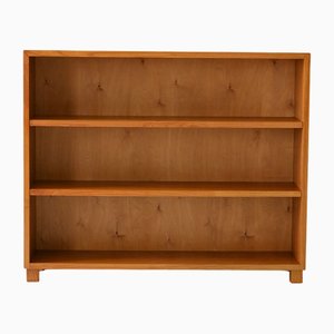 Skandinavisches Vintage Bücherregal aus Ulmenholz, 1950er