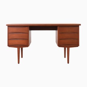 Scrivania Mid-Century in teak di Fredrik Kayser per Skeie Møbler, anni '60