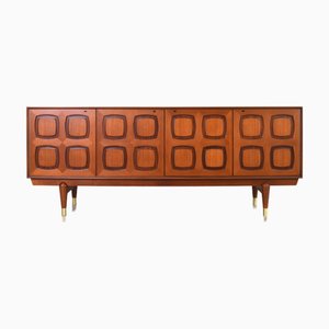 Mid-Century Modern Teak Sideboard von Rolf Rastad & Adolf Relling für Gustav Bahus, 1960er