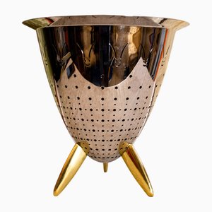 Max le Chinois Sieb aus Edelstahl von Philippe Starck für Alessi, Italien, 1990er