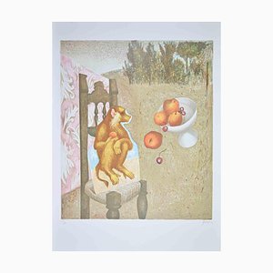 Enrico Benaglia, The Monkey, Lithograph, 1990s