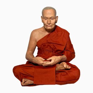 Lifelike Sculpture of Buddhist