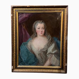 Artista della Central School of Arts & Crafts, Ritratto di Françoise-Marie d'Orléans, Duchessa d'Orléans, XVIII secolo, Olio su tela, Con cornice