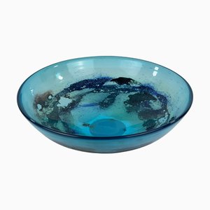 Large Murano Glass Centerpiece Bowl from Seguso Vetri d'Arte, 1980s