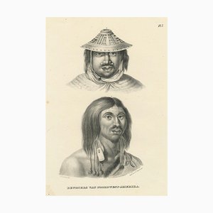 Brodtmann, Northwest American Inhabitants, 1827, Lithograph