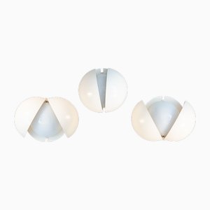 Lampade da parete di Gianemilio Piero e Anna Monti per Fontana Art, anni '60, set di 3