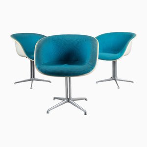 Sedie La Fonda di Charles & Ray Eames per Herman Miller, anni '60, set di 3