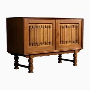 Brutalistisches dänisches Sideboard, 1960er