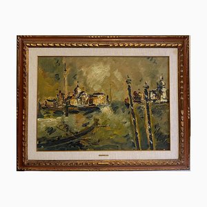 E. Cappello, Untitled, Oil on Canvas, Framed