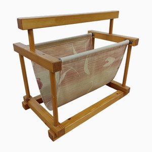 Vintage Magazine Rack, 1970s