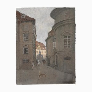 Rudolf Quittner, The Last Rays of Sun, 1903, Öl auf Leinwand