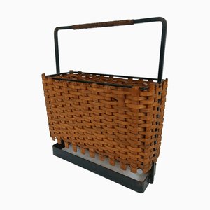 Vintage Magazine Rack, 1970s