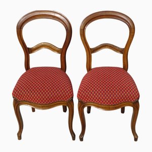Louis Philippe Chairs, 19th Century, Set of 2