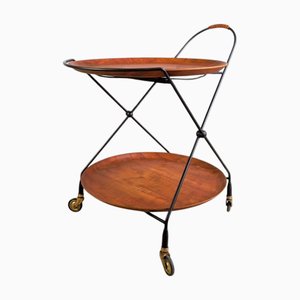 Mid-Century Modern Serving Cart from Åry Fanérprodukter