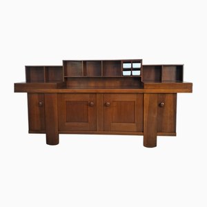 602 Modell Credenza aus Nussholz von Silvio Coppola für Bernini, 1970er