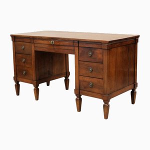Scrivania Luigi XVI in noce, Italia, XVIII secolo