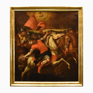 Circle of Antonio Tempesta, Conversion of St. Paul, 1650, Oil on Canvas