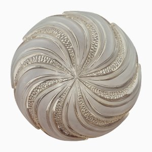 Mid-Century Swirl Glas Wandleuchte von Orion, Deutschland, 1960er