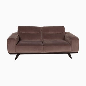 Audacia 2-Seater Sofa in Brown Fabric from Natuzzi