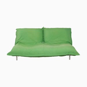 Canapé 2 Places Calin en Tissu Vert Citron de Ligne Roset