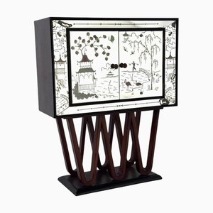 Dry Bar dans le style d'Osvaldo Borsani, 1940s