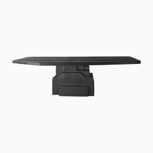 Pathos Dining Table in Burned Ash by Eichkorn