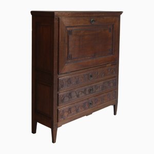 Late 18th Century Louis XVI Oak Secretary
