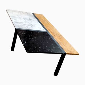 Mesa de centro de mármol de Carrara de Joaquín Moll