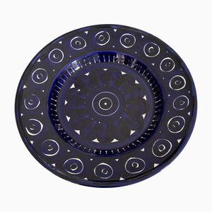 Large Plate by Ulla Procope for Arabia, Finland, 1970s