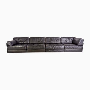 DS 76/78 Modular Sofa in Leather from De Sede, Set of 4