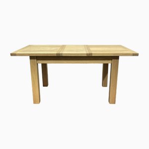 Tavolo moderno in quercia con due allunghe