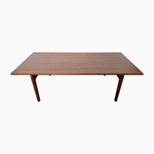 Hans J. Wegner zugeschriebener Couchtisch aus Eiche & Teak, 1960er