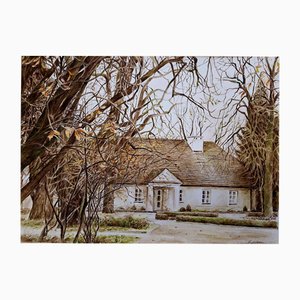 Elzbieta Siegoczynska, Zelazowa Wola, 2025, Ink and Watercolor on Paper