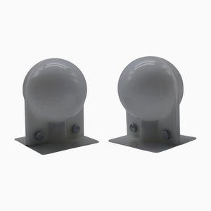 Lampade da tavolo Sirio di Ermanno Lampa & Sergio Brazzoli per Guzzini, Italia, anni '70, set di 2