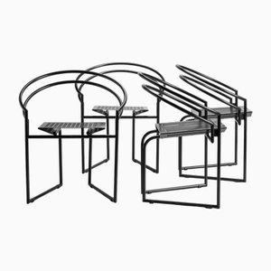 Vintage Italian Latonda Chairs by Mario Botta for Alias, 1987, Set of 4