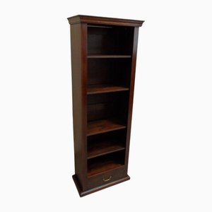 Antique Open Bookcase in Oak, 1890s